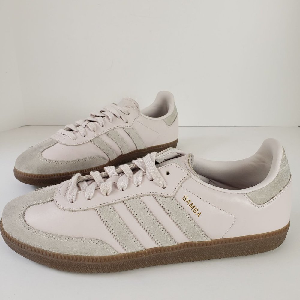Adidas Samba Lace Up Athletic Sneakers Low Top Gum Classic Leather Sport Shoes
